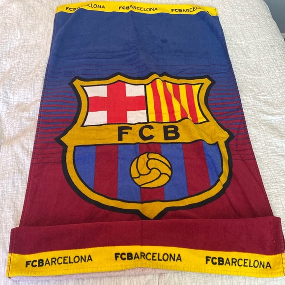 Official Barcelona Towel (bought in Barcelona) - Picture 1 of 1